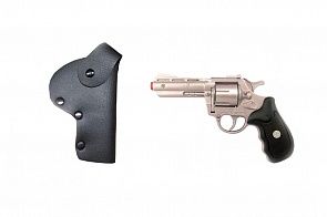 Полицейский набор с револьвером на 8 пистонов и кобурой (Gonher, 433/0)